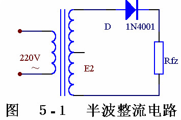 電子電路圖，整流二極管的作用,整流電路