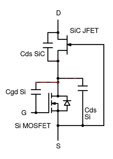 MOSFET開(kāi)關(guān) 共源共柵拓?fù)?米勒效應(yīng)